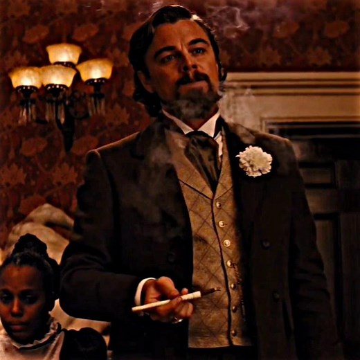 Part 3. Django Unchained Leonardo DiCaprio Great Scene