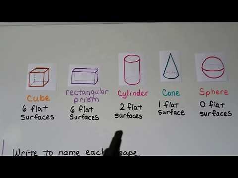 Grade 1 Math 11.1, Three-dimensional shapes
