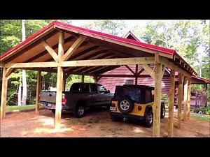 Carport Pole Barn Build