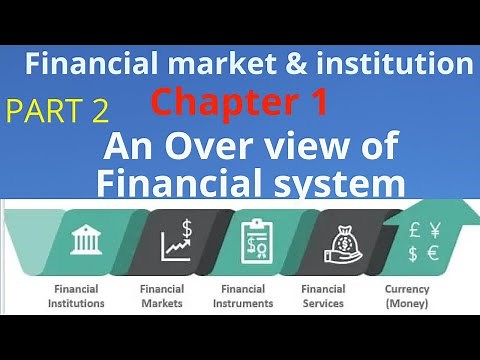 An overview of financial system | Financial market and intuitions | FMI | Part 2 | Accounting