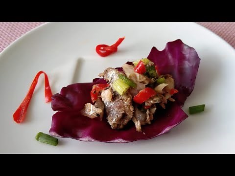 SPICY SARDINE SALAD || HOW TO MAKE