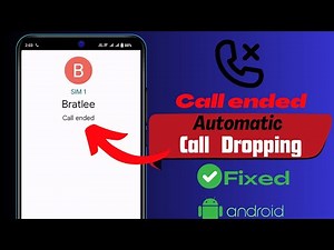 How To Fix Call ended Problem on Android | Call getting disconnected Automatically