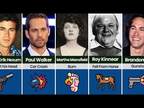 Actors Who Died While Filming Their Final Scene