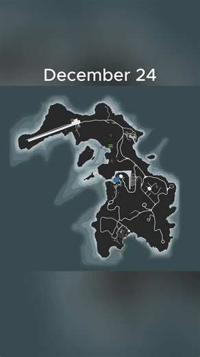Cayo Perico Treasure Chests & Buried Stashes Daily Spawn Map GTA 5 Online December 24 12/24/2025