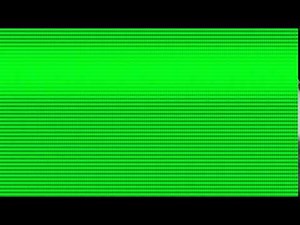 BAD TV GREEN SCREEN EFFECT OVERLAY