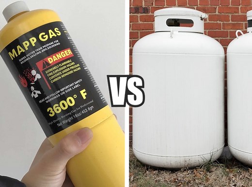 Mapp Gas vs Propane: 6 Main Differences with Pros and Cons