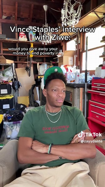 he was dead serious too💀💀that dude rocks #relatable #vincestaples #ziwe