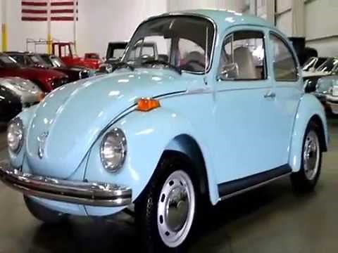 1973 VW Super Beetle Blue