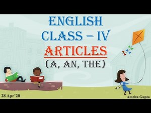 Articles - English - CLASS IV