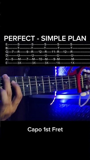 Perfect - Simple Plan Guitar Tutorial