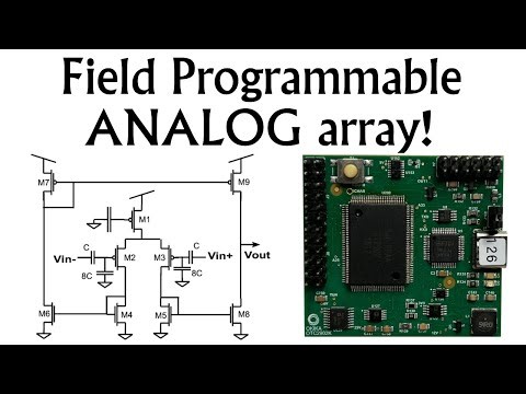 Floating-Gate FPAA Now Commercially Available! (Field Programmable Analog Array from Okika Devices)