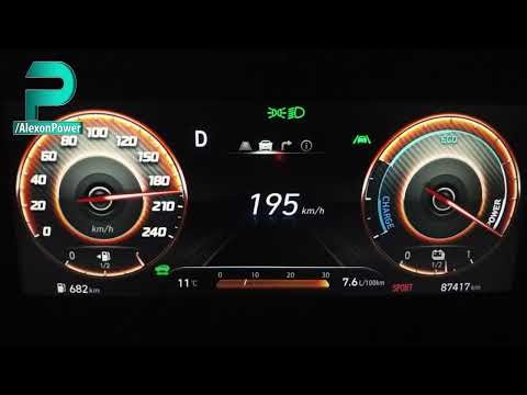 2023 Hyundai Tucson 1.6 Hybrid 4WD (230hp) - acceleration and top speed