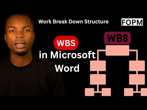 How to Create a Work Breakdown Structure (WBS) in Microsoft Word | Project Management Tutorial