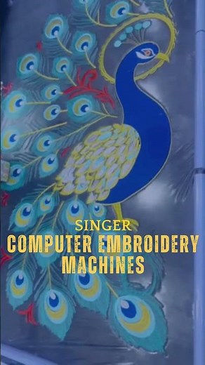 Singer Computerized Embroidery Sewing Machine – Smart Controls, Stunning Designs!