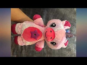 Ontel Star Belly Dream Lites, Stuffed Animal Night Light, Pink and Purple Unicorn review