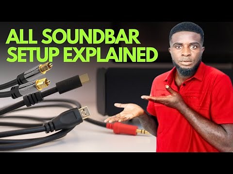 How to Connect Any Soundbar to Any TV | HDMI ARC, Optical & AUX Setup