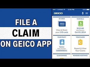 How to File a Claim on the Geico App 2024 | Report a Claim On Geico
