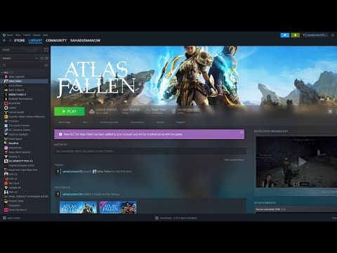 How to Fix Atlas Fallen Crashing,Not Launching,Freezing,Stuttering,FPS Drop & Black Screen