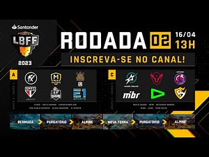 LBFF 2023 RODADA 02 - GRUPOS A E C | FREE FIRE ESPORTS BRASIL