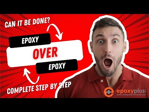 EPOXY OVER EPOXY- HOW TO DO IT