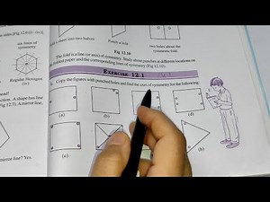 Ex-12.1 Chapter - 12 Symmetry || Class 7th Maths