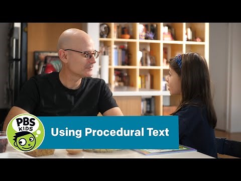 Using Procedural Text | Informational Text Family Videos | PBS KIDS for Parents