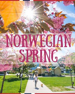 Here comes the sun, and we say, it's all right. 🌸 Time to plan that spring getaway! 🌸 | Visit Norway