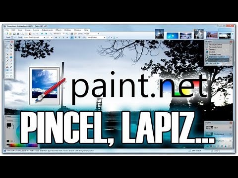 Paint.Net - Tutorial - Parte 4 - Herramientas Pincel, Lapiz y Cubo de Pintura