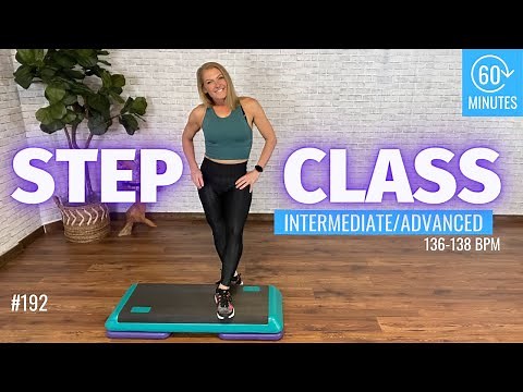 STEP CLASS WORKOUT 💦 INTERMEDIATE ADVANCED Step aerobics #192 CDORNERFITNESS