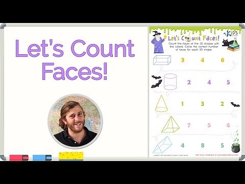 Faces of 3D Shapes - 3D Shapes For Children | Math for 2nd Grade | | Kids Academy