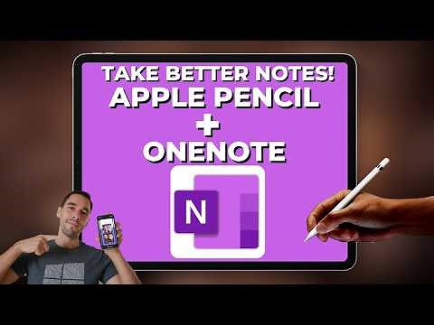 How To Use Apple Pencil and OneNote to Take Notes (2024)