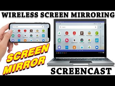 How to connect mobile to laptop in windows 10 | How to screen cast on laptop | screen mirroring