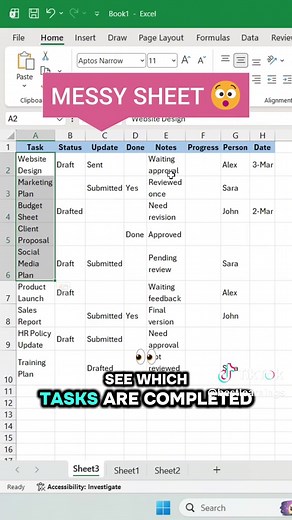 Create a Powerful Project Tracker in Excel