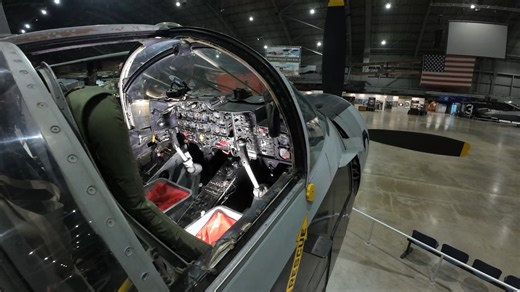 Douglas A-1E Skyraider The A-1E on display (serial number 52-132649) is the aircraft flown by Major Bernard Fisher on March 10, 1966, a mission for which he was awarded the Medal of Honor. He rescued a fellow pilot shot down over South Vietnam by landing in enemy territory under heavy fire and flying him to safety. This is believed to be the only surviving fixed-wing Medal of Honor aircraft. The airplane on exhibit, severely damaged in further combat in South Vietnam and later repaired, came to