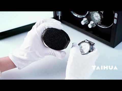 Boxy Wooden Automatic Watch Double Winder Box#watchbox #watchwinder