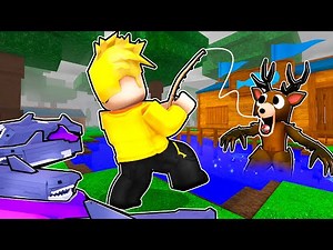 صدت قرش كبير في النجاة 99 ليلة في الغابة 🦈🔦