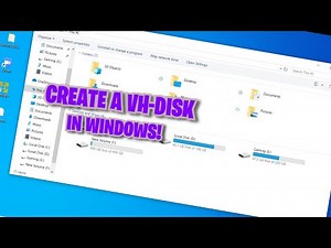 How to Create a Virtual Hard Drive (VHD) in Windows 10