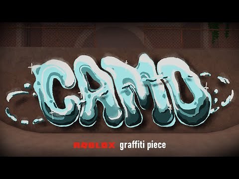 My First CHROME Graffiti Piece! | Roblox Spray Paint