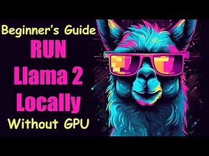 Run Llama-2 Locally without GPU | Llama 2 Install on Local Machine | How to Use Llama 2 Tutorial