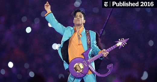 Prince, an Artist Who Defied Genre, Is Dead at 57