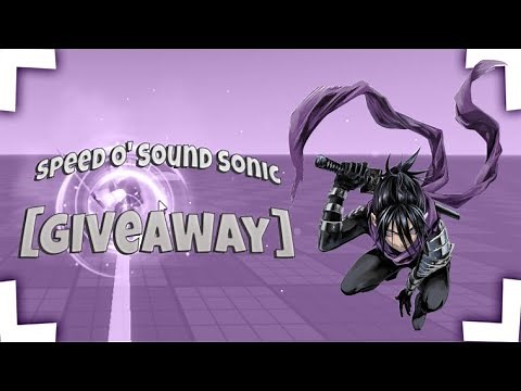 Speed o' Sound Sonic | Roblox Studio [Giveaway]