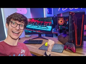 I Built The Perfect Gaming Desk For 2021! 🤩 - Personal PC Gaming Setup Update!