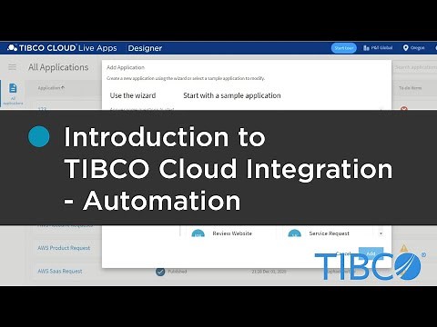 Introduction to TIBCO Cloud Integration - Automation