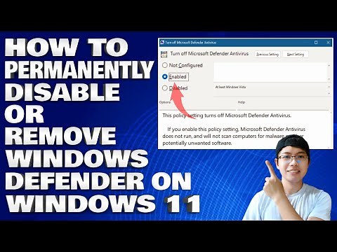 How To Permanently Disable or Remove Windows Defender on Windows 10/11
