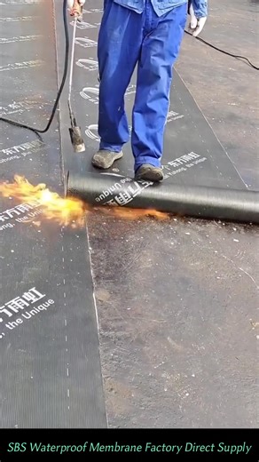🌍 SBS Modified Bitumen Waterproof Membrane Wholesale | From China Factory Looking for reliable waterproofing materials for roofing or construction projects? We are a professional SBS waterproof membrane manufacturer offering factory-direct prices, stable quality, and fast global shipping. ✅ High tensile strength & excellent waterproof performance ✅ UV-resistant, weather-resistant, long service life ✅ Torch-applied / self-adhesive options ✅ OEM/ODM supported ✅ Ideal for distributors, contractors