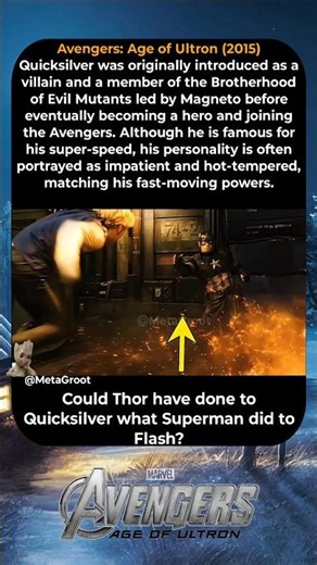 Avengers: Age Of Ultron (2015) Quicksilver’s Personality Matched His Powers Perfectly