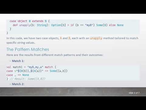 Understanding Pattern Matching with String Interpolation in Scala
