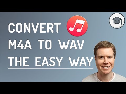 Convert M4A to WAV in Audacity - and other Apps on PC & Mac