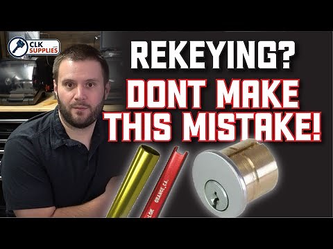 Locksmithing 101 | Re-keying locks? Don't make this mistake!