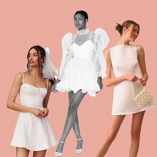 The 28 Best Mini Wedding Dresses for a Modern, Flirty Look